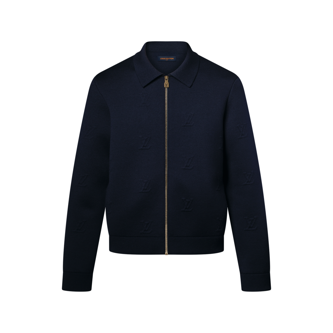 LV Blason Embossed Zipped Blouson - Ready-to-Wear | LOUIS VUITTON